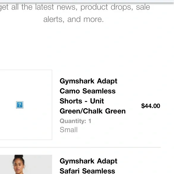 Gymshark Adapt Camo Seamless Shorts - Picture 8 of 8